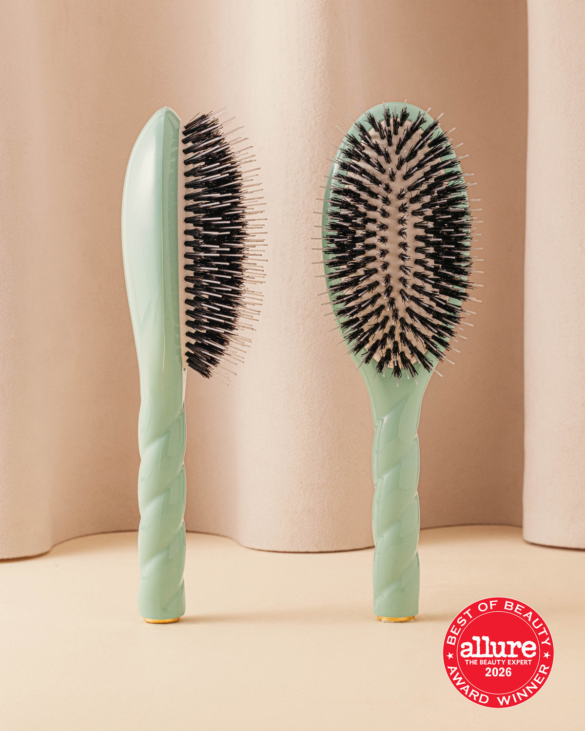 N.02 La Brosse Démêlante & Soin l'Indispensable Bleu Lagon