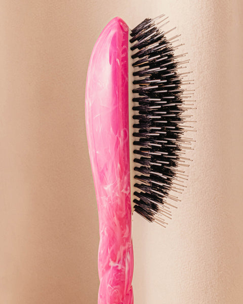 Roseanna x La Bonne Brosse N.02 The Care & Detangling Hairbrush The Essential Pink Tie & Dye - Image 3