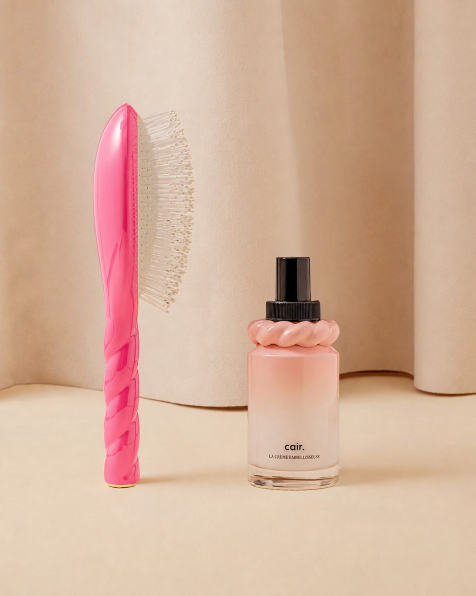 Radiance Duo: La Bonne Brosse Pink October and the Leave-in Beauty Cream