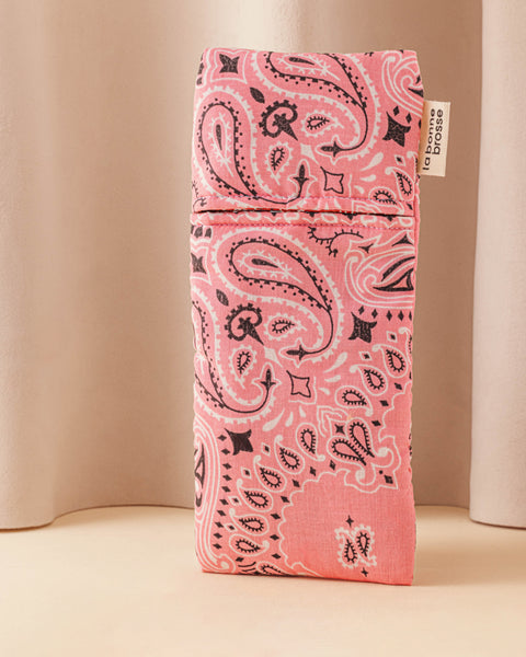 Call It By Your Name x La Bonne Brosse Pale Pink Large Brush Pouch  - Image 1