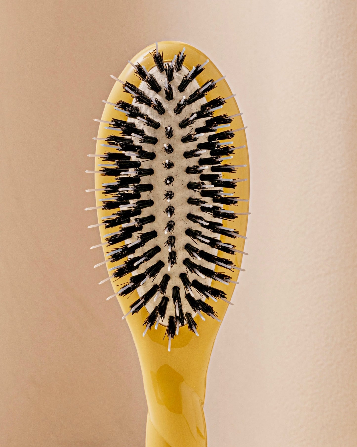 Duo: Small Brush and Saffron Yellow Pouch