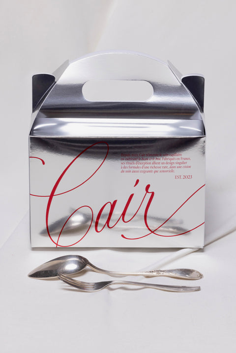 La Boîte Cadeau Argentée Cair - Image 2