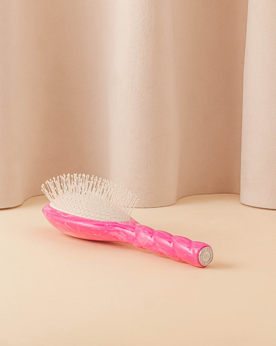 Roseanna x La Bonne Brosse N.04 The Detangling & Massaging Hairbrush The Miracle Pink Tie & Dye