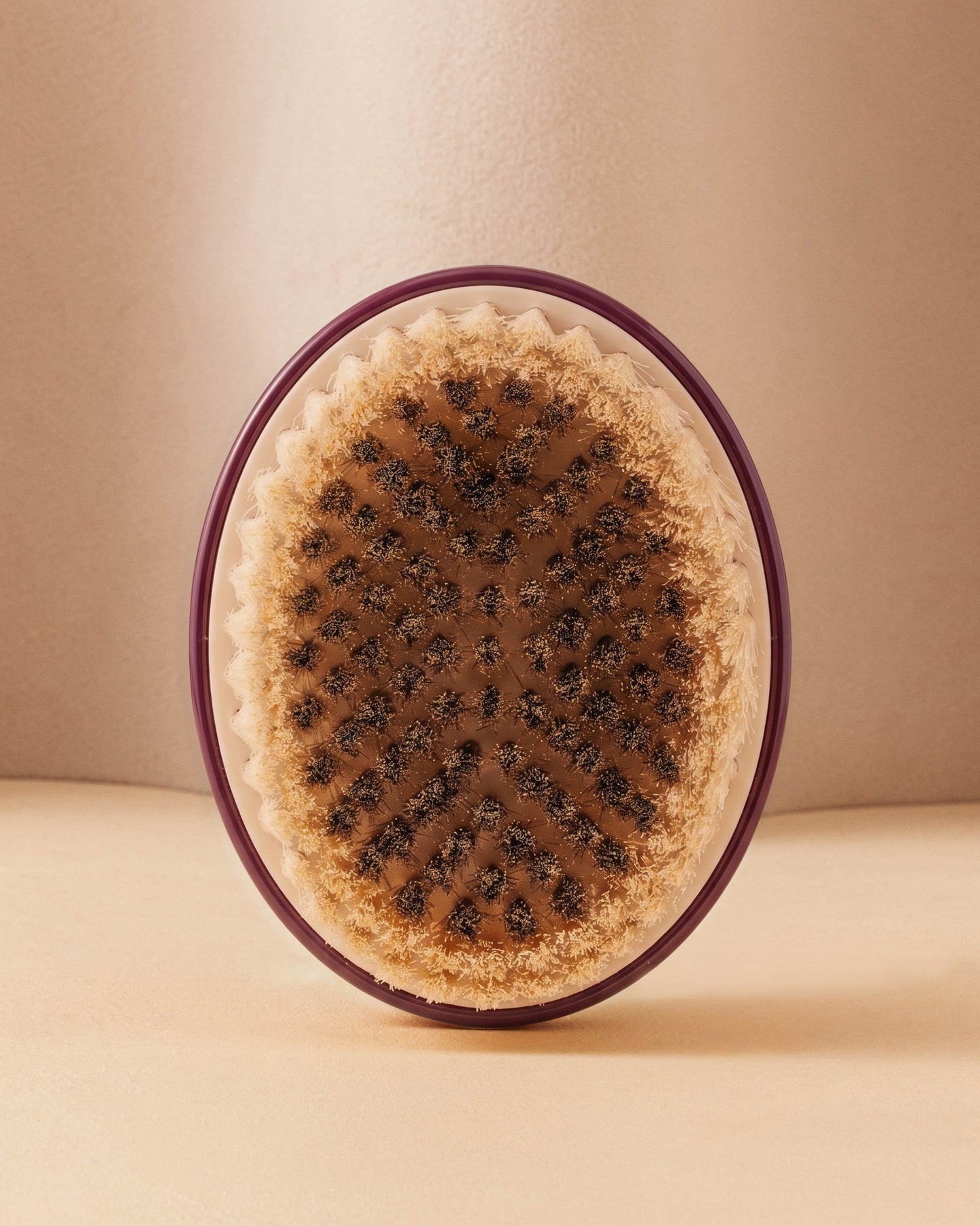 N.01 La Brosse Corps Peaux Sensibles Aubergine