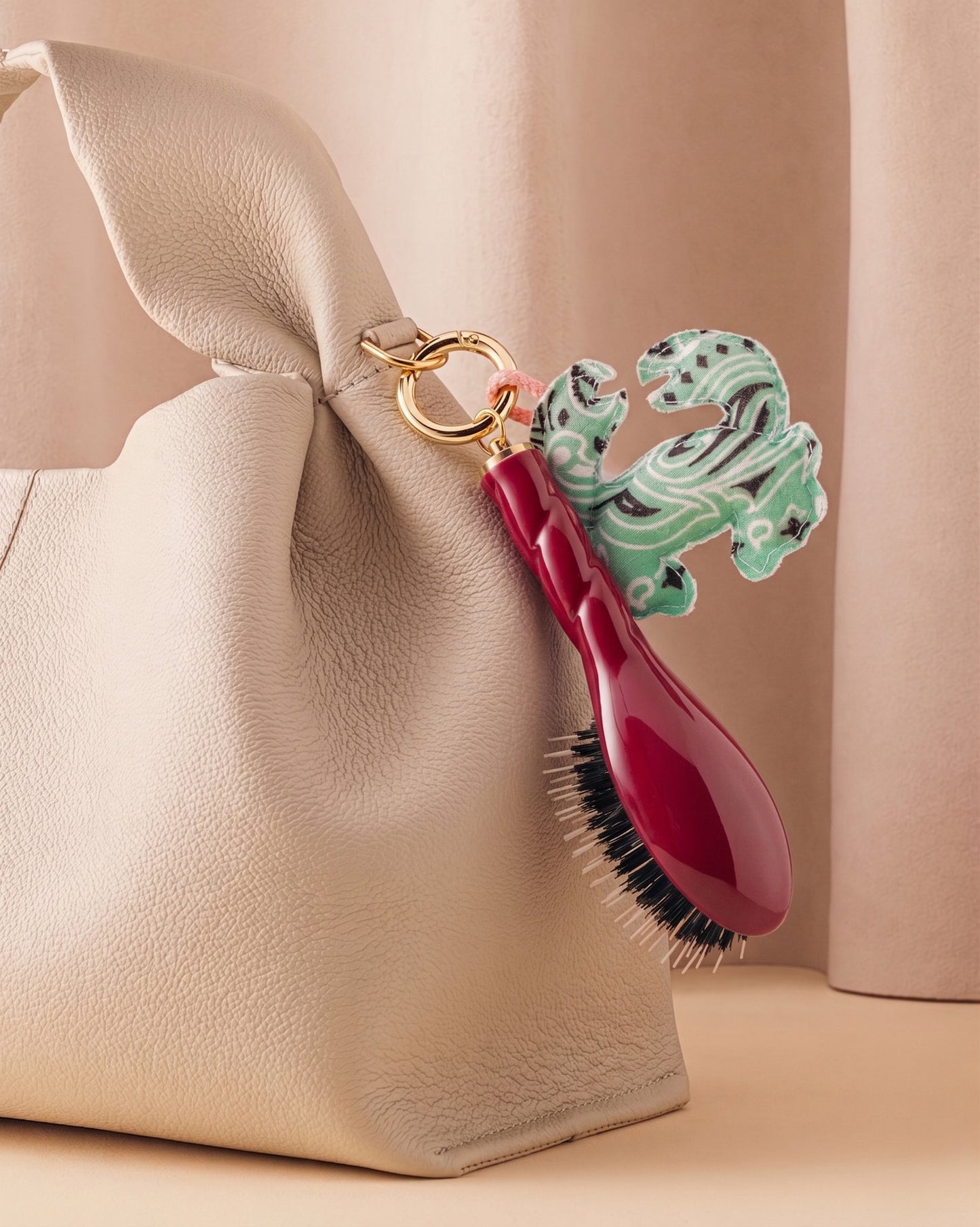 Call It By Your Name x La Bonne Brosse Duo: Micro Hairbrush N.02 Cherry Red and its Charm