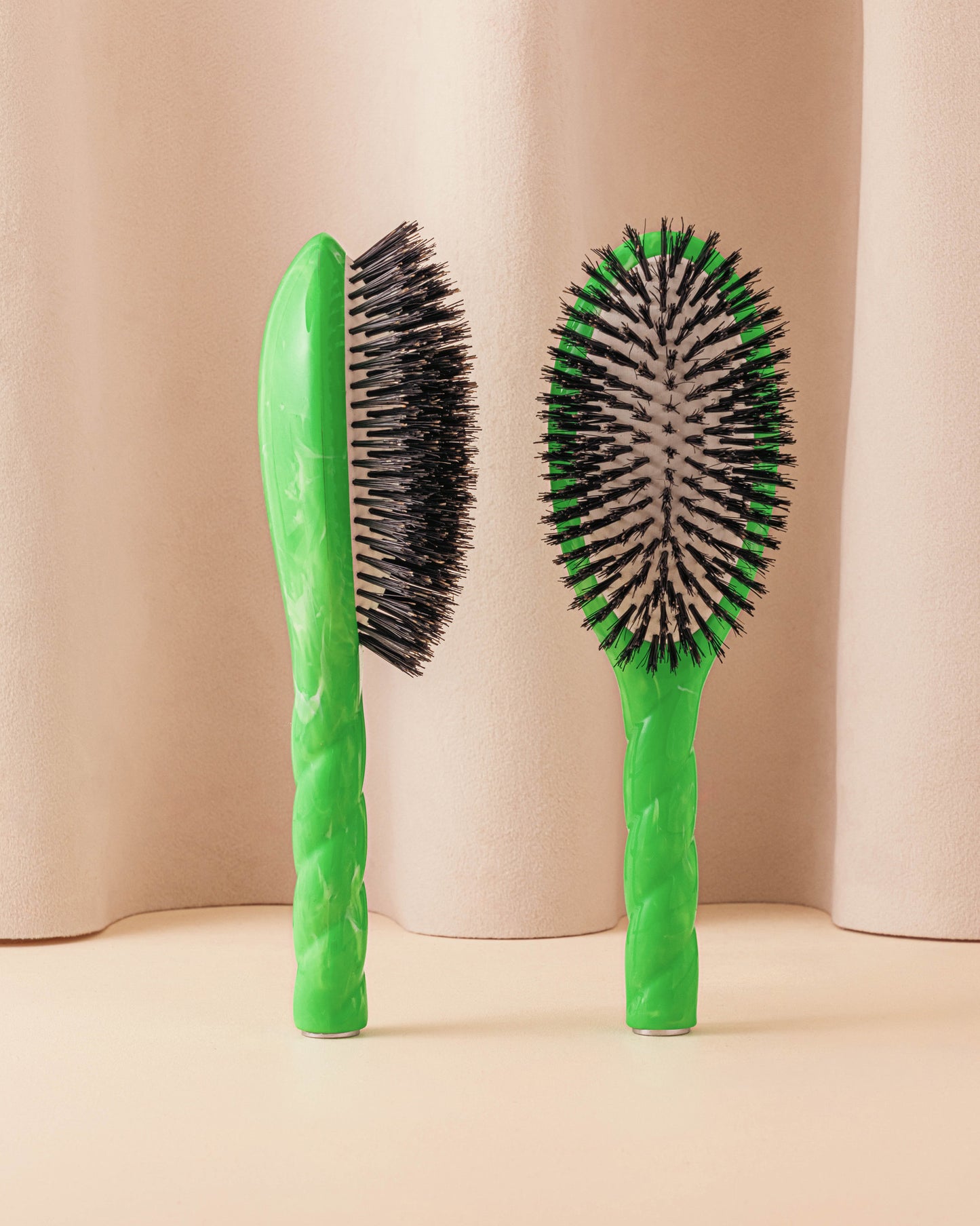 Roseanna x La Bonne Brosse N.01 La Brosse Brillance & Soin l'Universelle Tie & Dye Vert