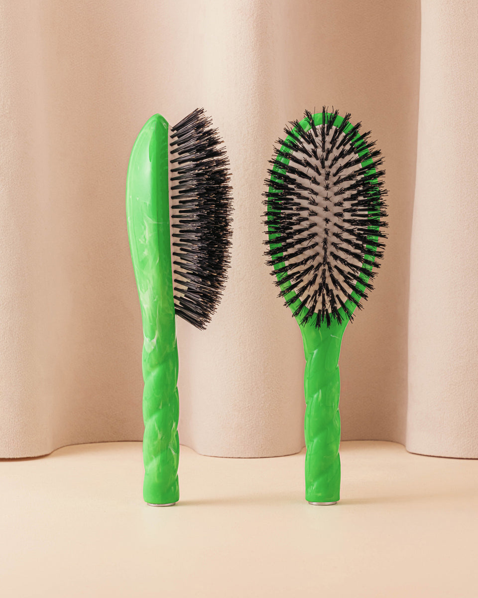 Roseanna x La Bonne Brosse N.01 La Brosse Brillance & Soin l'Universelle Tie & Dye Vert
