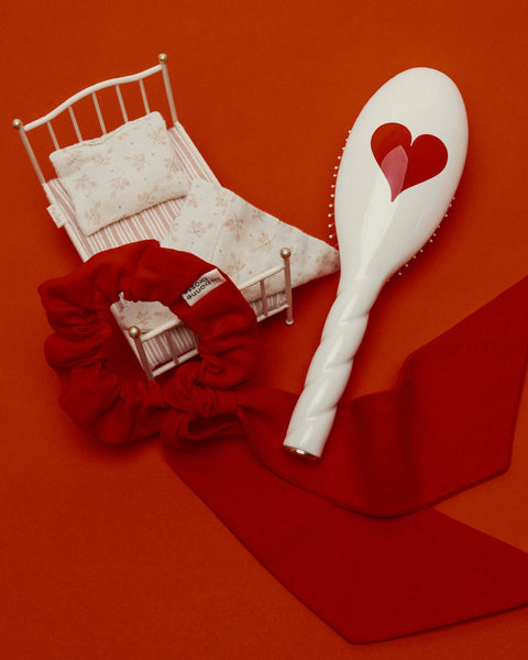 Limited Edition Queen of Hearts Little Scrunchie with Streamers - Image 2