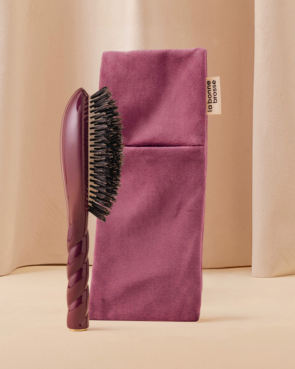 La Pochette "Spazzola Grande" Melanzana