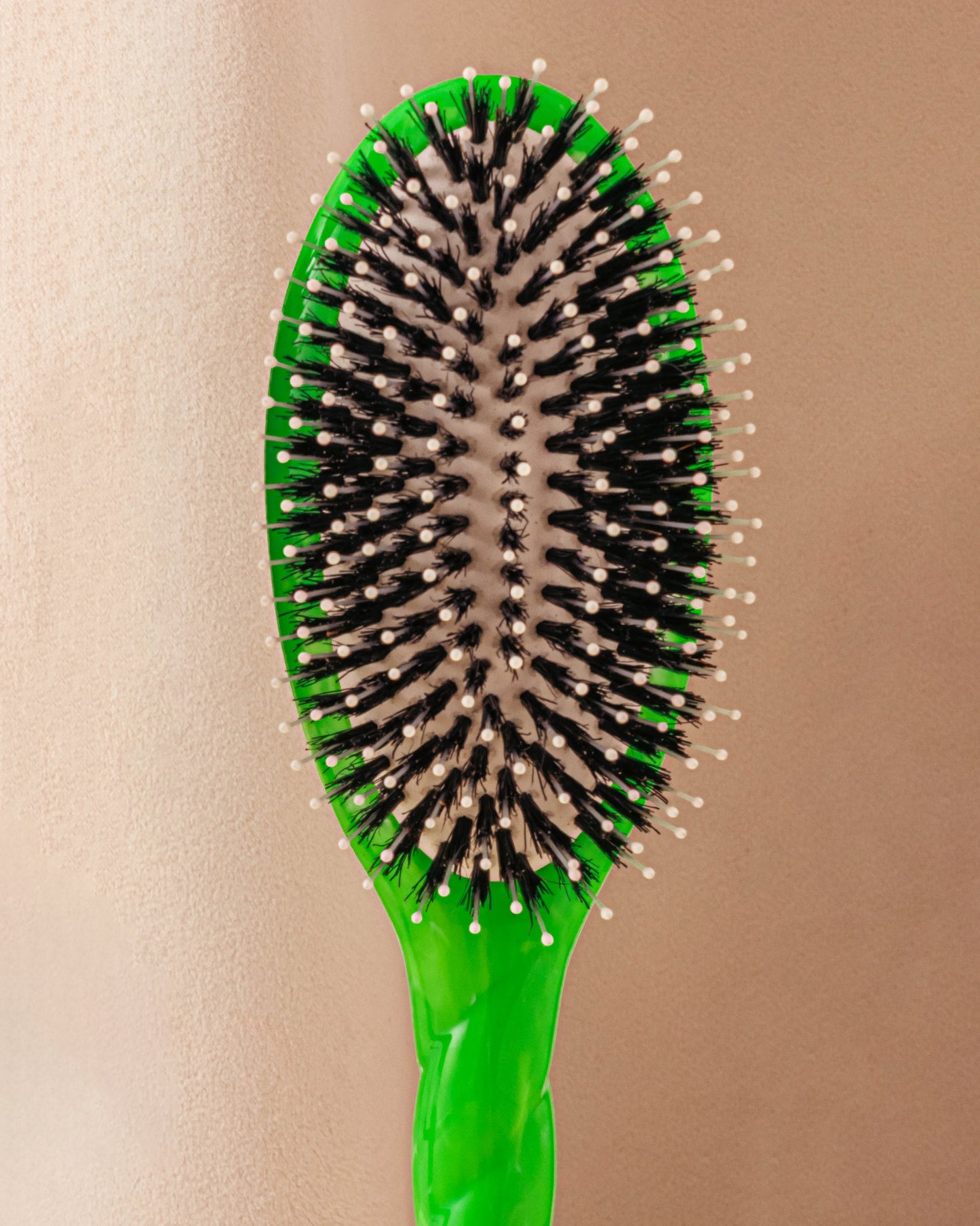 Roseanna x La Bonne Brosse N.03 The Sensitive Scalp Hairbrush The Gentle Essential Green Tie & Dye