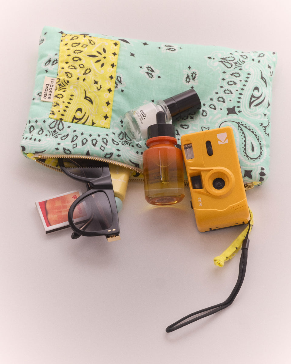 Call It By Your Name x La Bonne Brosse Quilted Zip Pouch