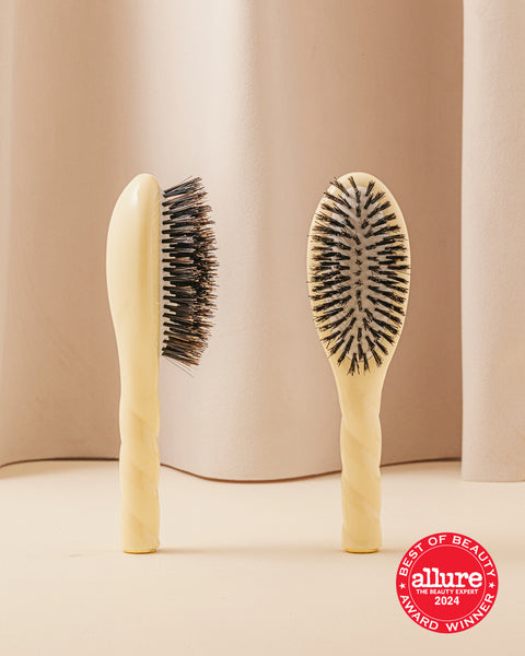 N.01 The Small Shine & Care Hair Brush THE UNIVERSAL Ivory Cair - Image 1