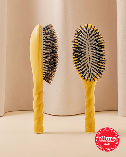 N.01 The Shine & Care Hair Brush THE UNIVERSAL Saffron Yellow - Image 1