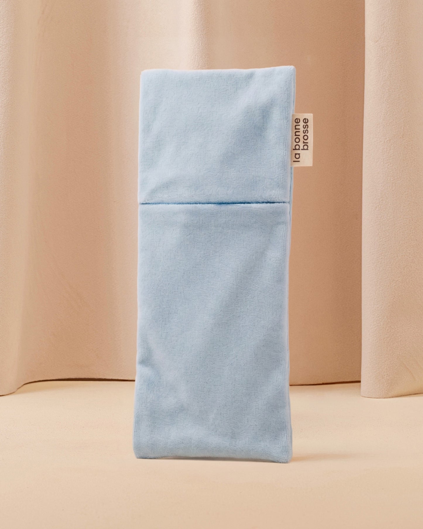 La Pochette "Spazzola Grande" Azzurro Cielo