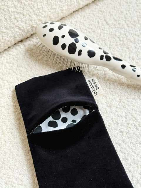 The "Dog Brush" Pouch Black Dalmatian - Image 2