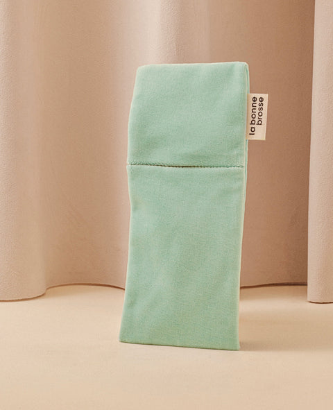 ‘Small HairBrush’ Pouch Lagoon Blue - Image 1