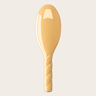 N.04 The Massaging Detangling Hair Brush THE MIRACLE Saffron Yellow
