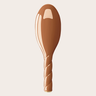 N.04 The Massaging Detangling Hair Brush THE MIRACLE Terracotta