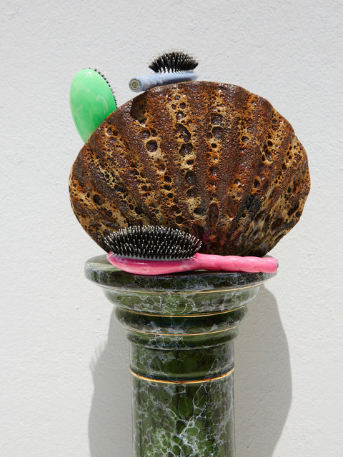 Roseanna x La Bonne Brosse N.01 The Shine & Care Hairbrush The Universal Pink Tie & Dye  - Image 2