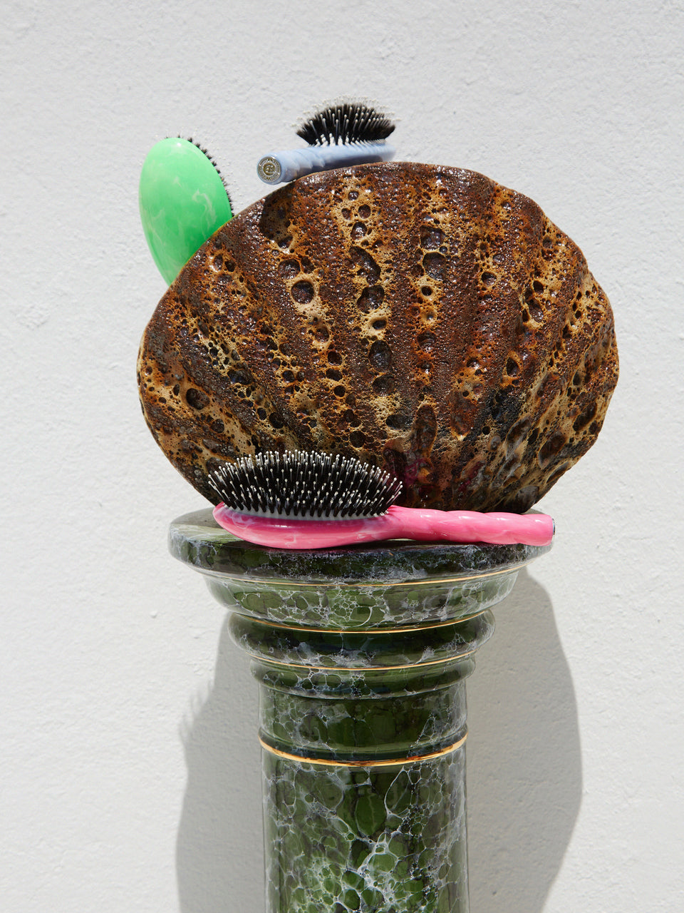 Roseanna x La Bonne Brosse N.01 The Shine & Care Hairbrush The Universal Pink Tie & Dye 