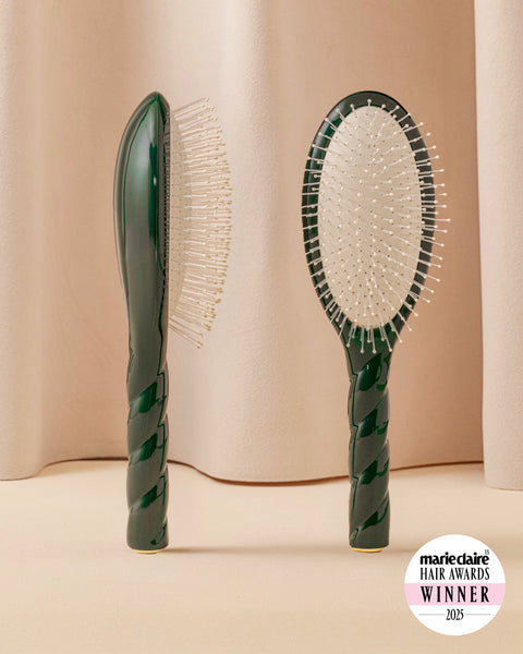 N.04 La Brosse Démêlante & Massante La Miracle Vert Emeraude - Image 1