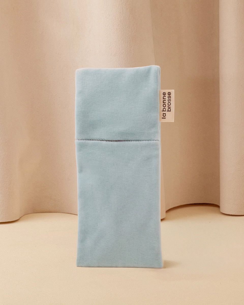 ‘Baby HairBrush’ Pouch Light Blue