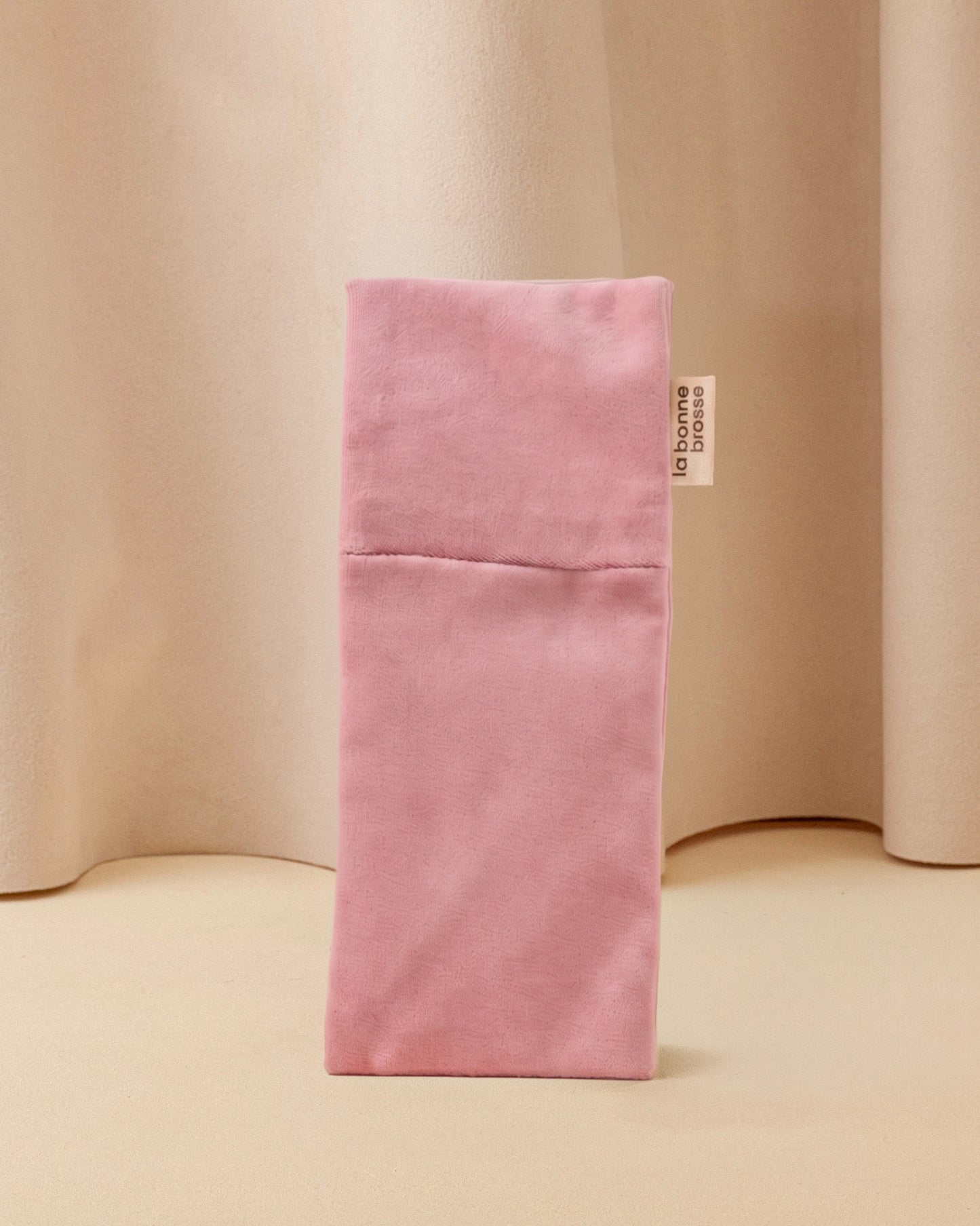 La Pochette "Spazzola Piccola" Rosa Cipria