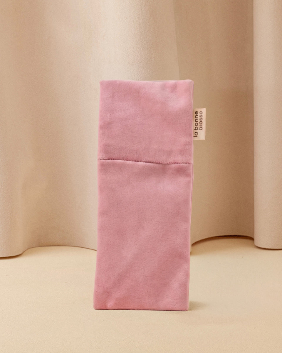 La Pochette "Spazzola Piccola" Rosa Cipria