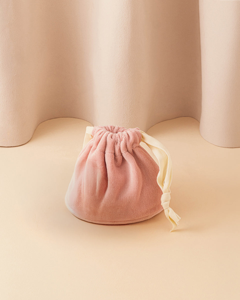 The Powder Pink Body Brush Pouch