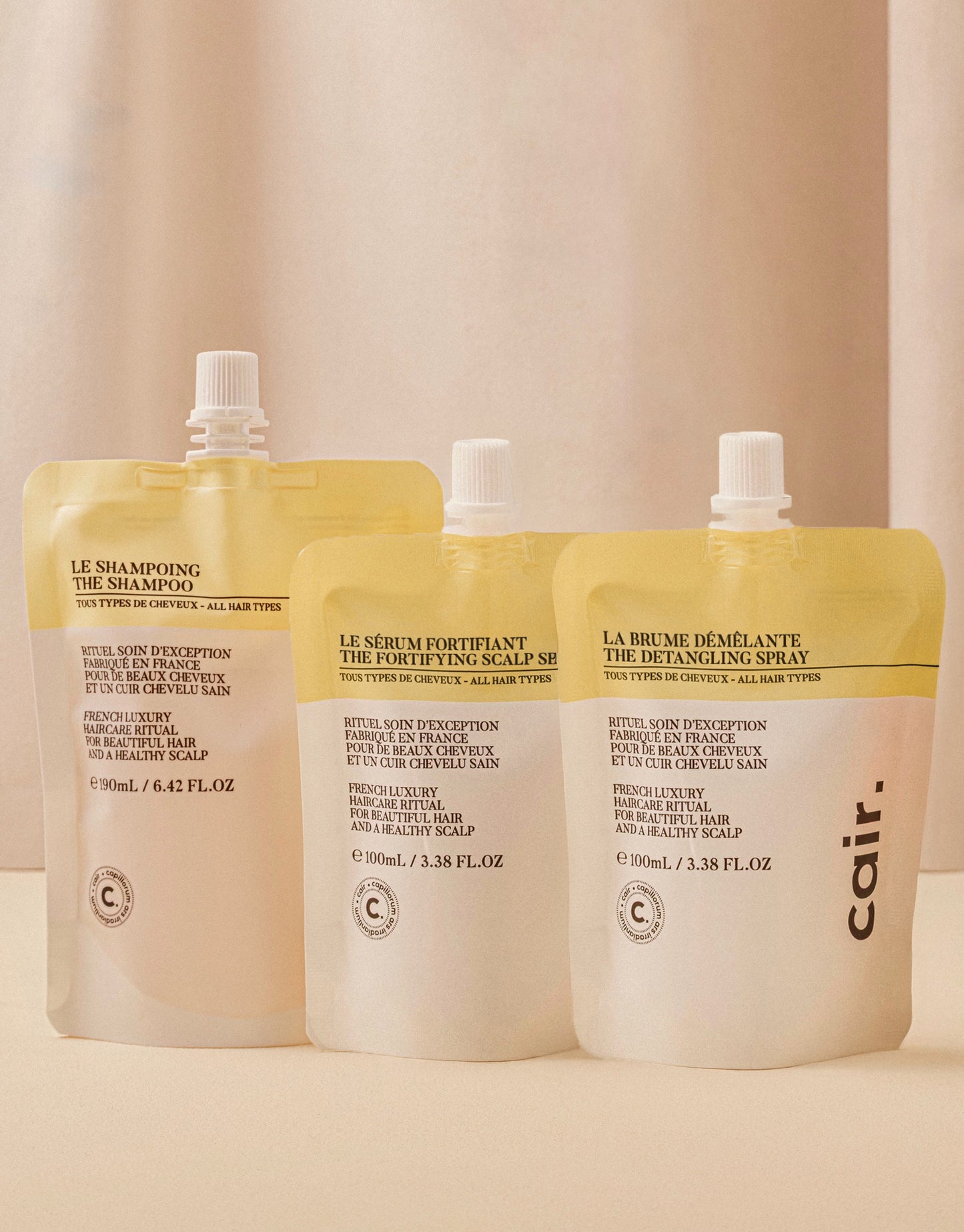 Le Trio de Recharges Routine Complète Cair