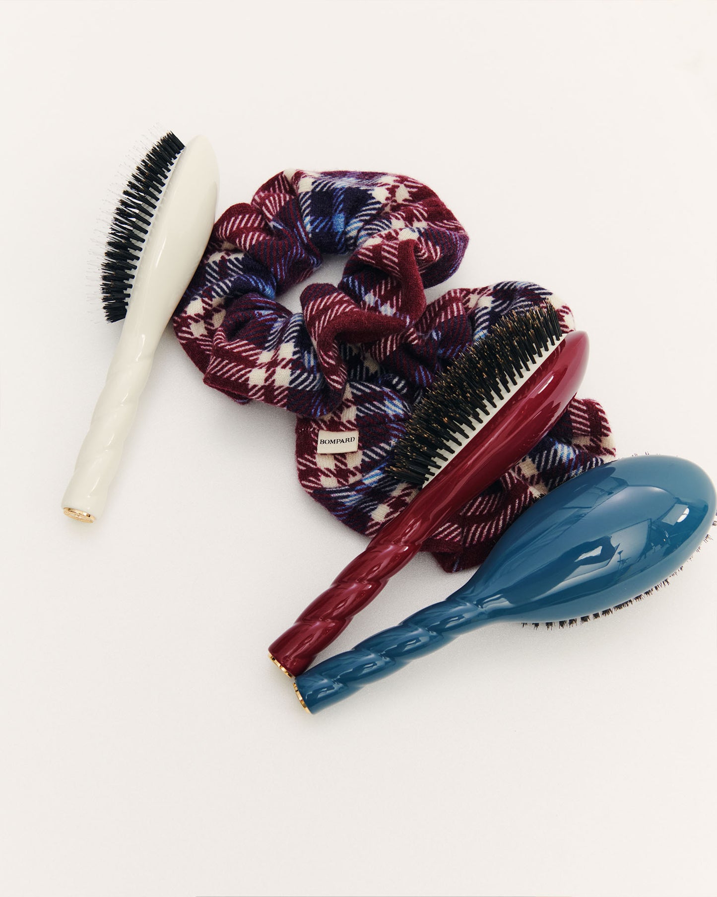 Bompard x La Bonne Brosse – Il Grande Elastico per capelli tartan