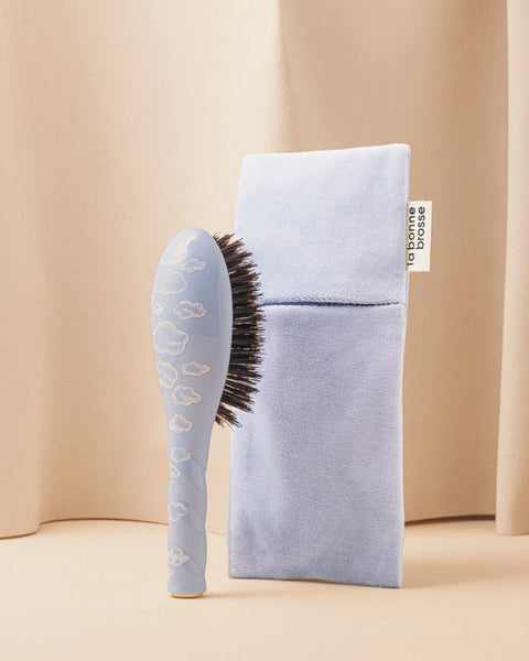 Duo: Die Kleine Bürste und ihre Tasche Limitierte Edition Wolke - Image 1