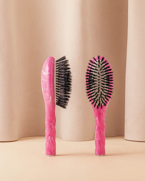 Roseanna x La Bonne Brosse N.01 The Small Shine & Care The Universal Hairbrush Pink Salty Gelato - Image 1
