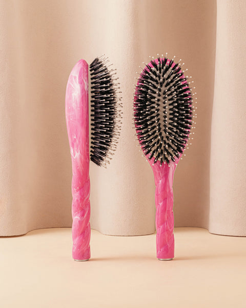 Roseanna x La Bonne Brosse N.03 The Gentle Scalp Care Hairbrush The Essential Pink Salty Gelato - Image 1