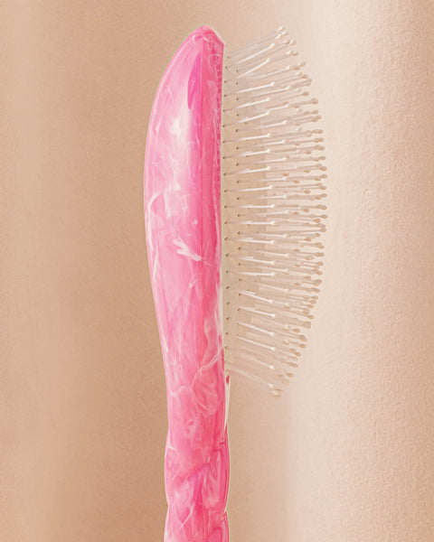 Roseanna x La Bonne Brosse N.04 The Massaging Detangling Hairbrush The Miracle Pink Salty Gelato - Image 3