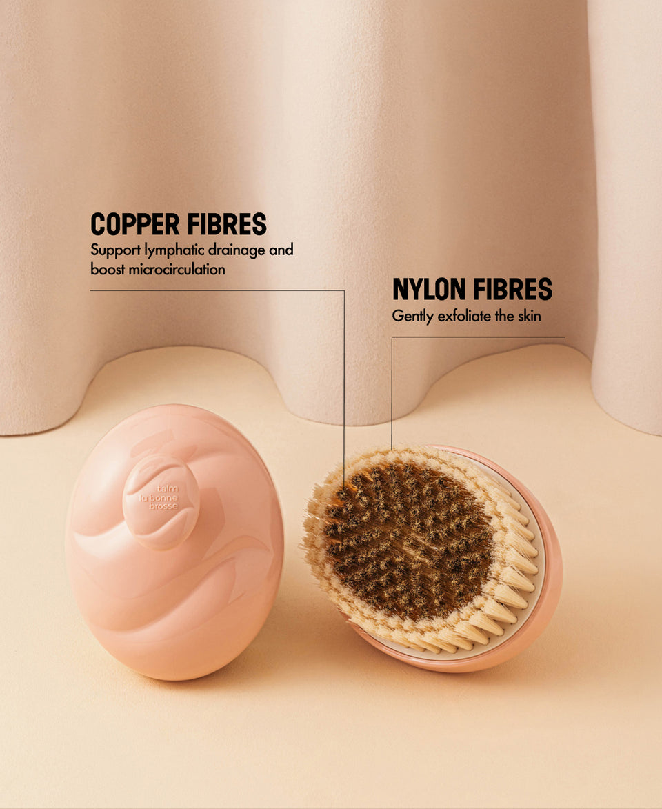 Talm x La Bonne Brosse N.01 The Body Brush Sensitive Skin Powder Pink