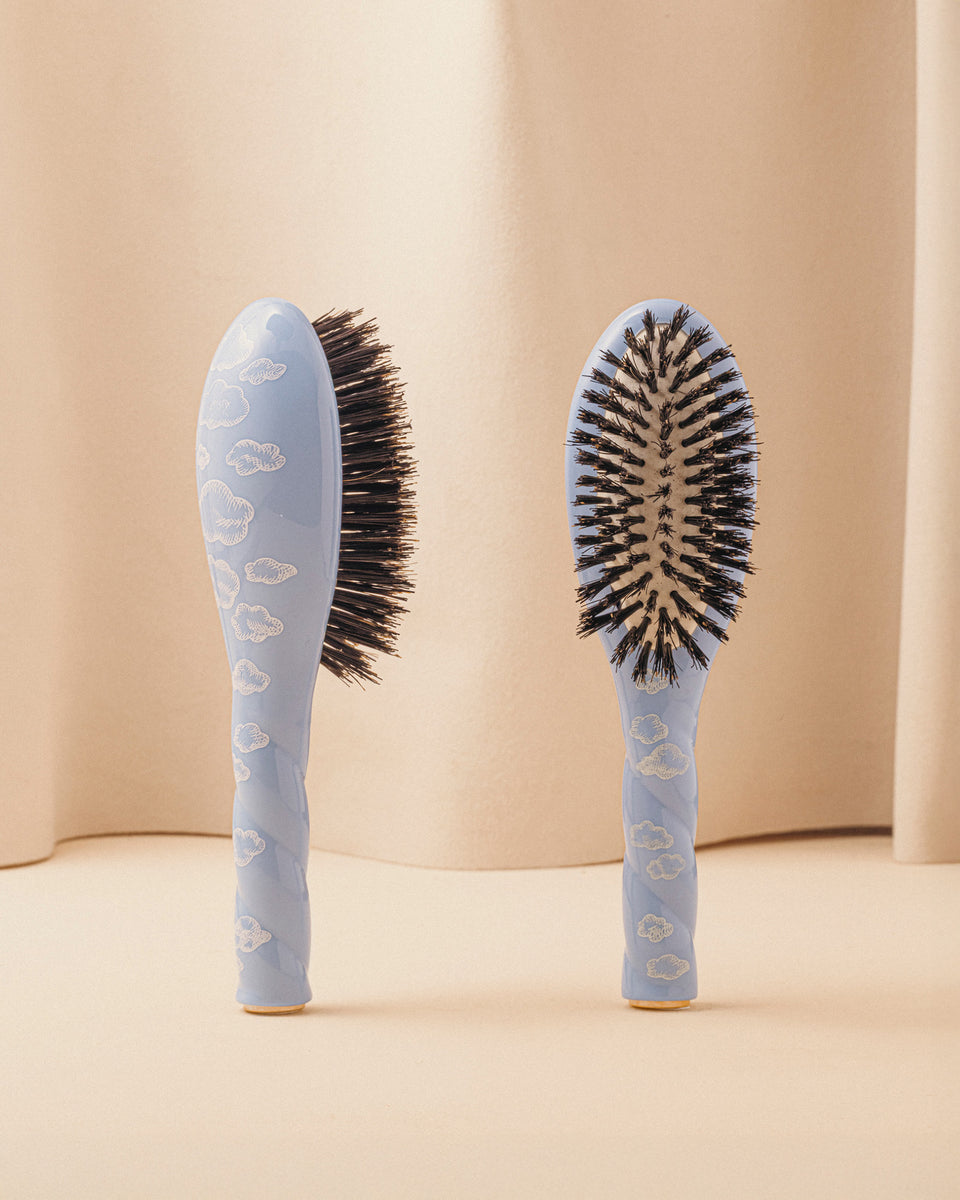 Limited Edition N.01 The Small Shine & Care The Universal Hairbrush Cloud