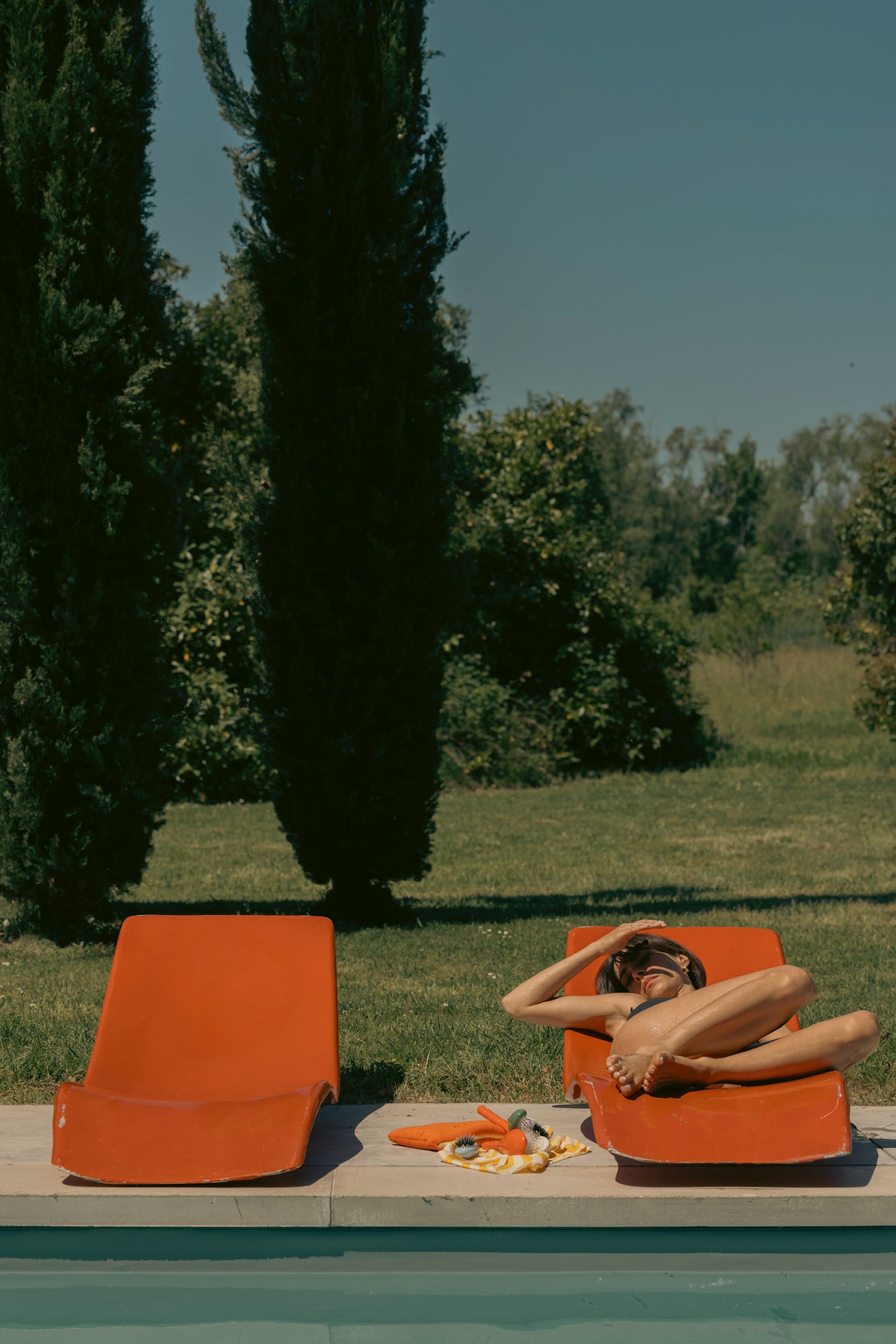 Limited Edition N.02 The Essential Orange Seventies Detangling &amp; Care Brush