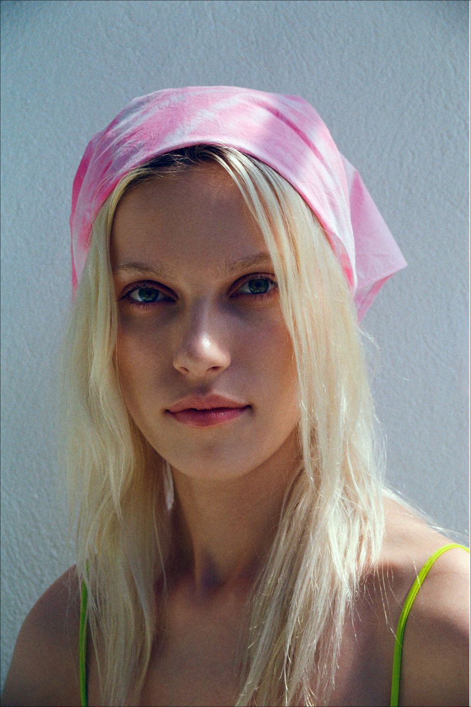 Roseanna x La Bonne Brosse das Kopftuch Tie & Dye Rosa