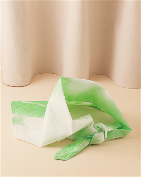 Roseanna x La Bonne Brosse the Green Tie & Dye Headscarf - Image 1