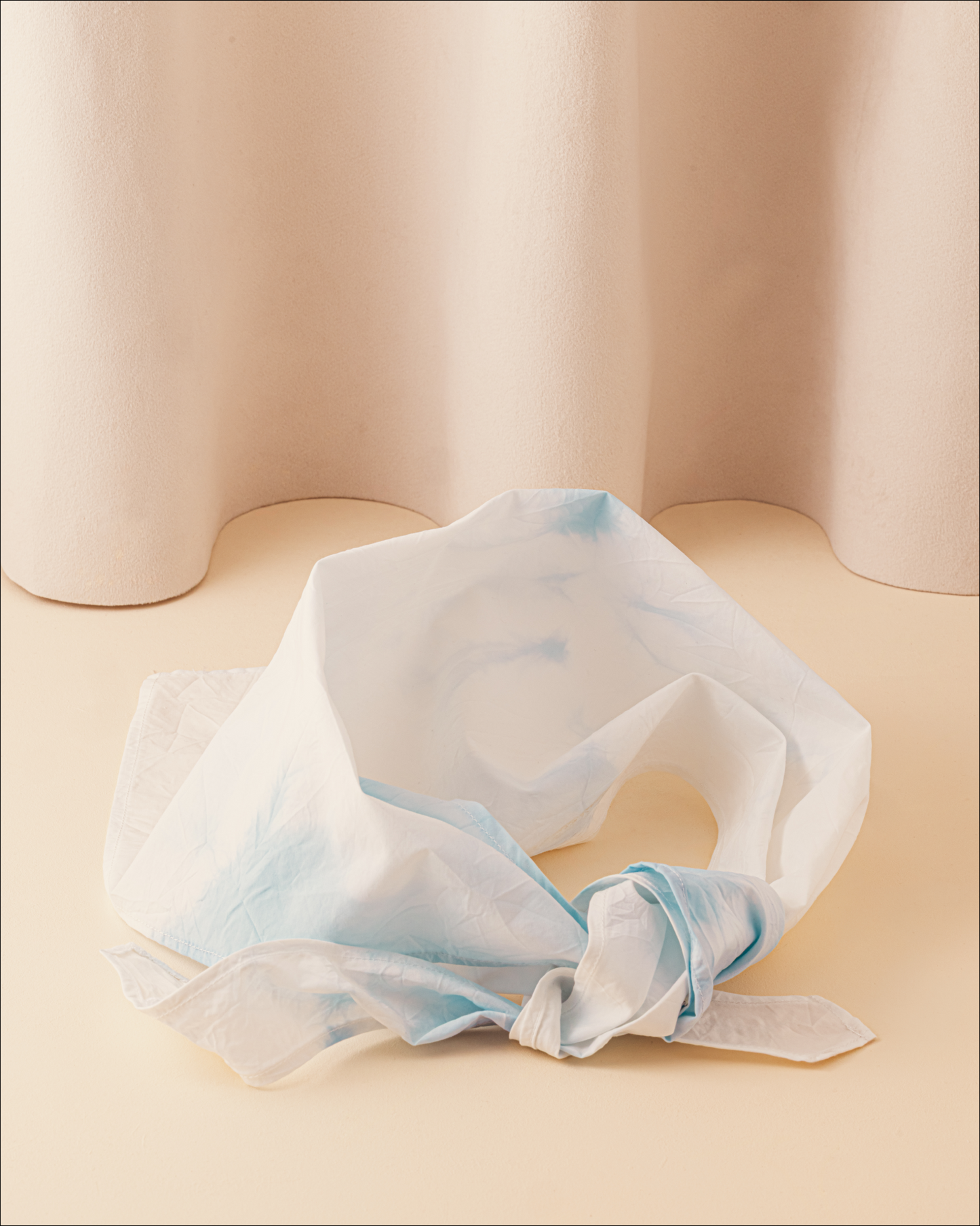 Roseanna x La Bonne Brosse le Fichu Tie & Dye Bleu