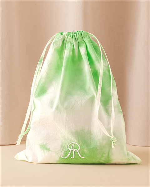 Roseanna x La Bonne Brosse Green Tie & Dye Pouch - Image 1