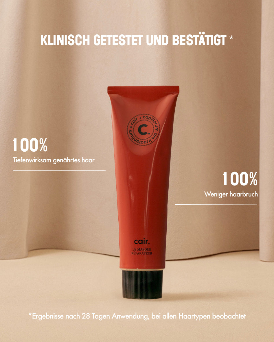 Cair Repair-Maske vor der Haarwäsche