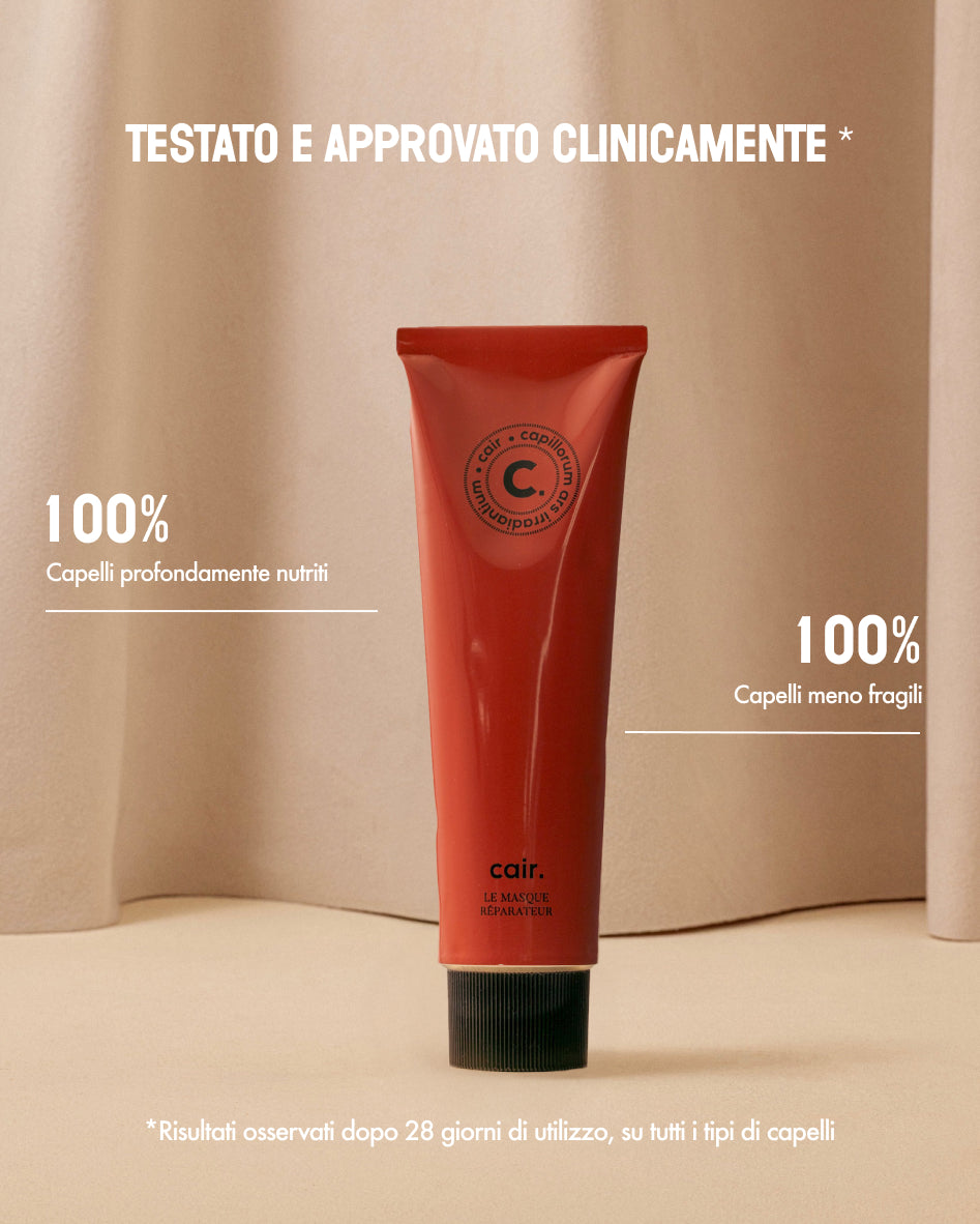 Maschera riparatrice pre-shampoo Cair