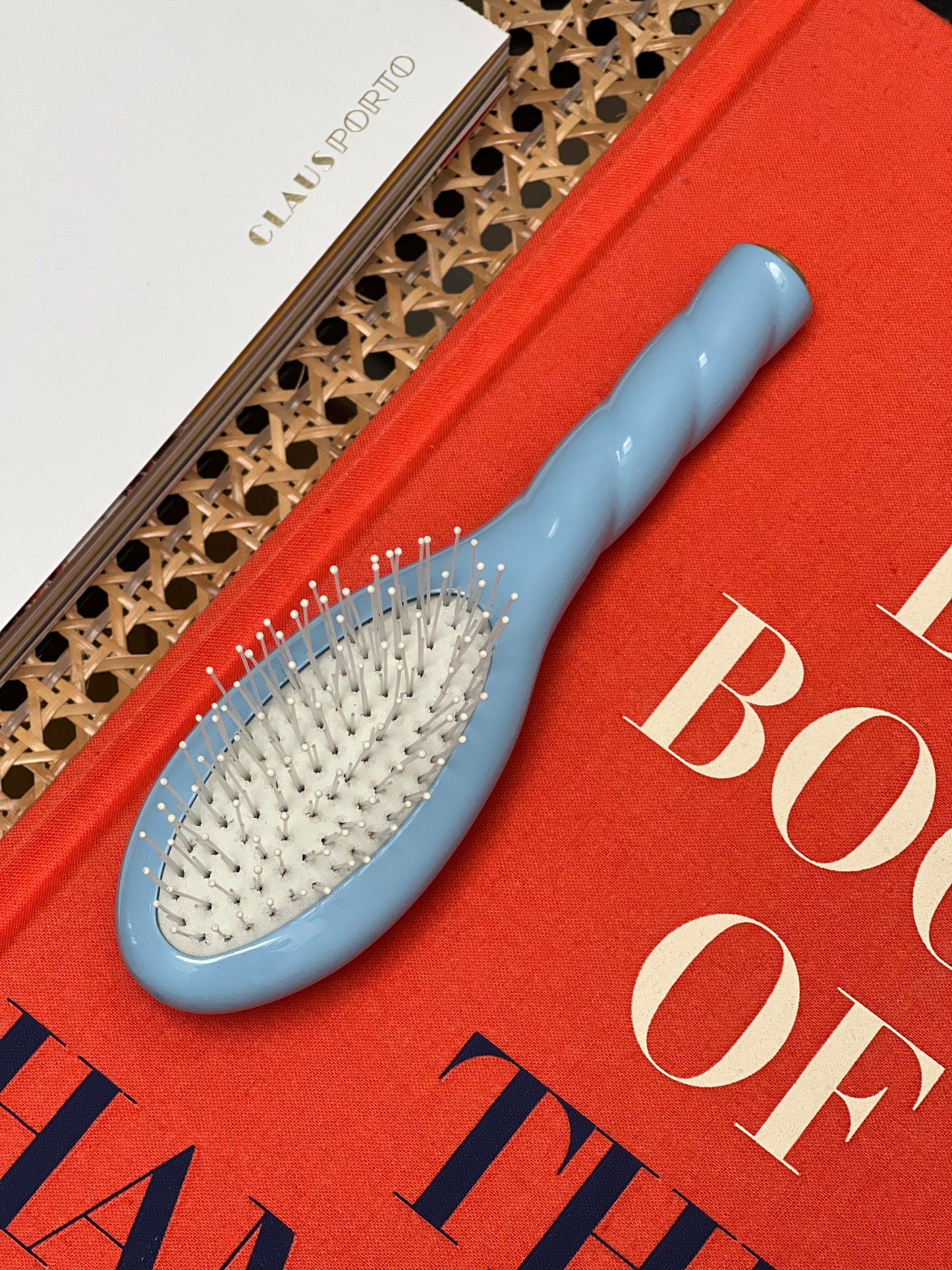 N.04 La Petite Brosse Démêlante & Massante La Miracle Bleu Ciel