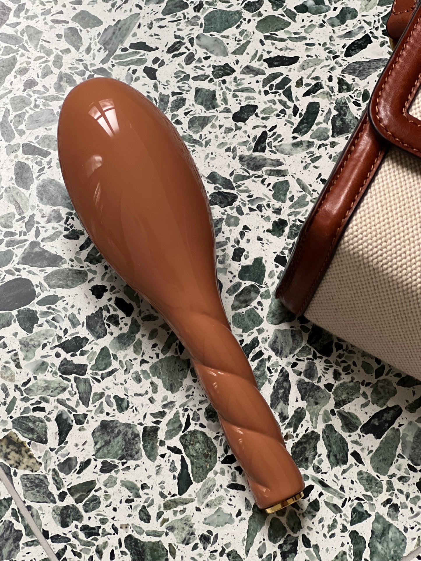 N.02 The Small Care & Detangling Hair Brush THE ESSENTIAL Terracotta